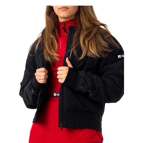 MTV Women's L Track Jacket, Turn It on Hooded Athletic Full Zip Running Workout - Picture 1 of 8